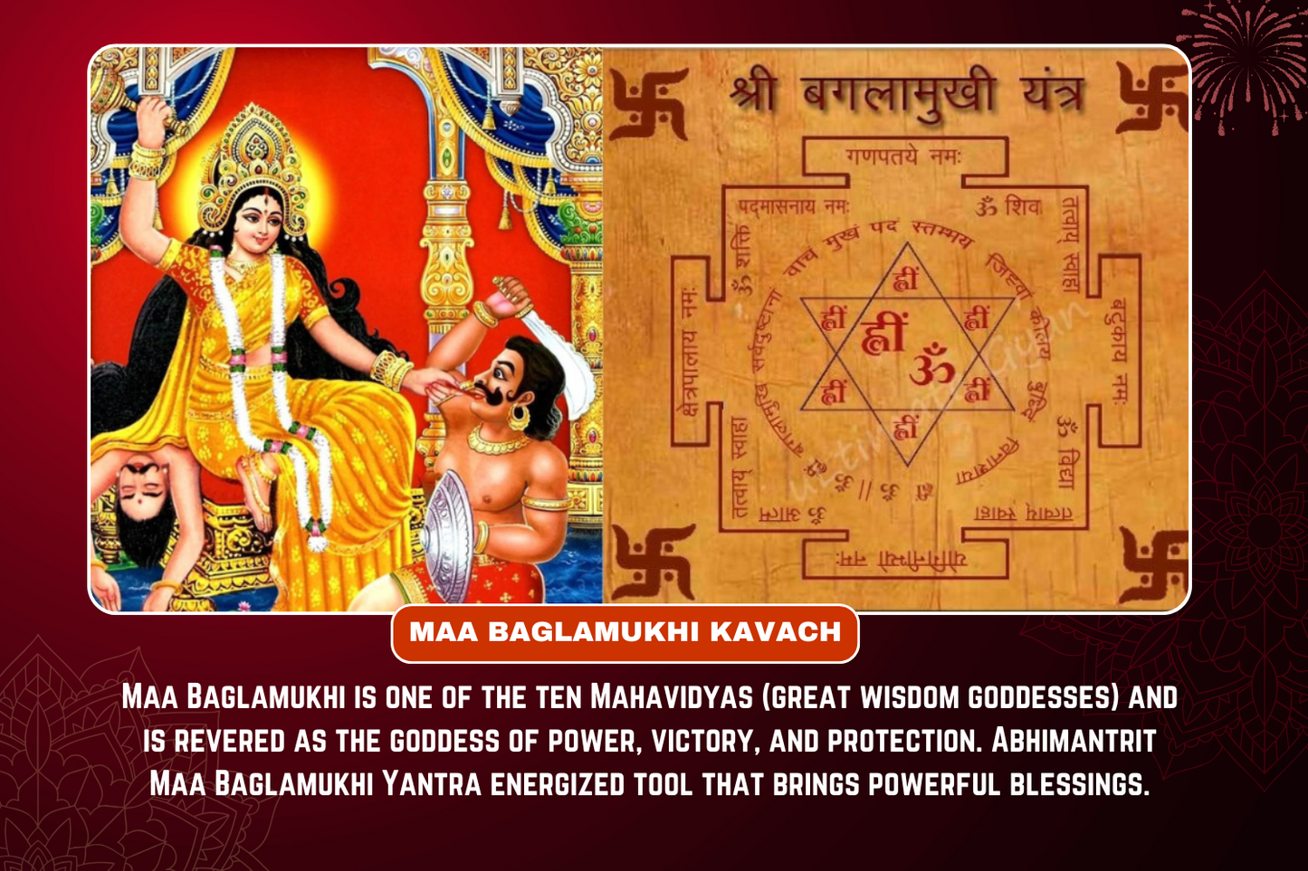 Maa Baglamukhi Maha Anushthan – 51,000 Beej Mantra Jaap & Hawan for Success and Protection