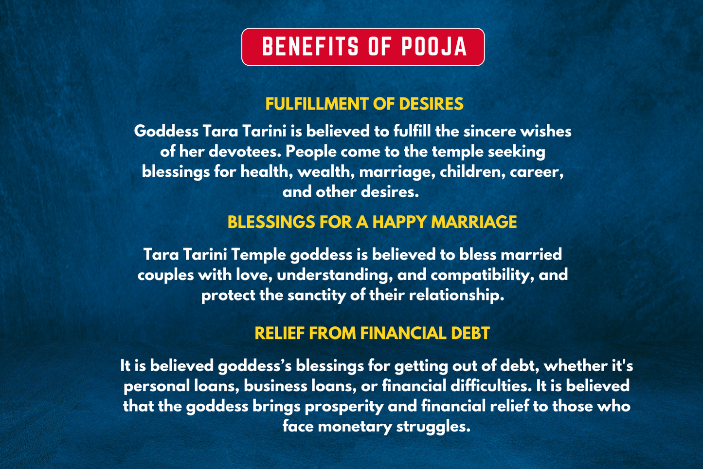 Puja For Manifestation , Victory Over Negative Energies at Tara Tarini Temple , Ganjam OmVaikuntha