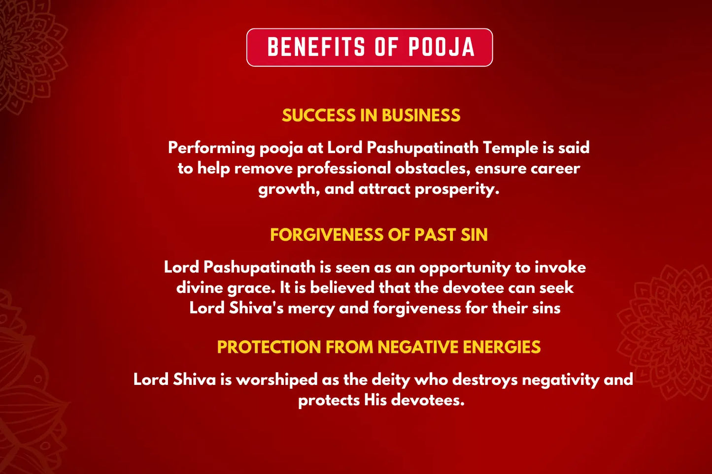 Puja For Graha Dosha , Growth in Carrer , Health Issues at Pashupatinath Temple, Nepal OmVaikuntha