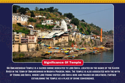 Puja For Obstacles in Personal and Professional Life , illness at Sri Omkareshwar Temple , Khandwa OmVaikuntha