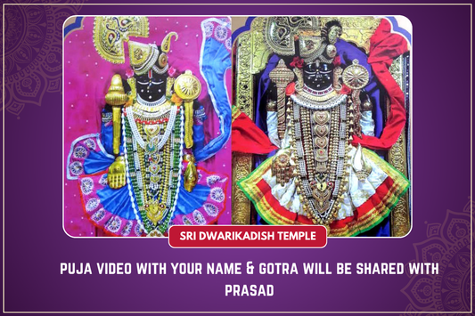 Puja For knowledge , Early marriage & Past Sin Mukti at Sri Dwarikadish Temple OmVaikuntha