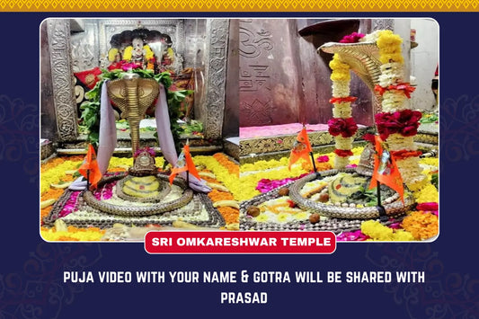 Puja For Obstacles in Personal and Professional Life , illness at Sri Omkareshwar Temple , Khandwa OmVaikuntha