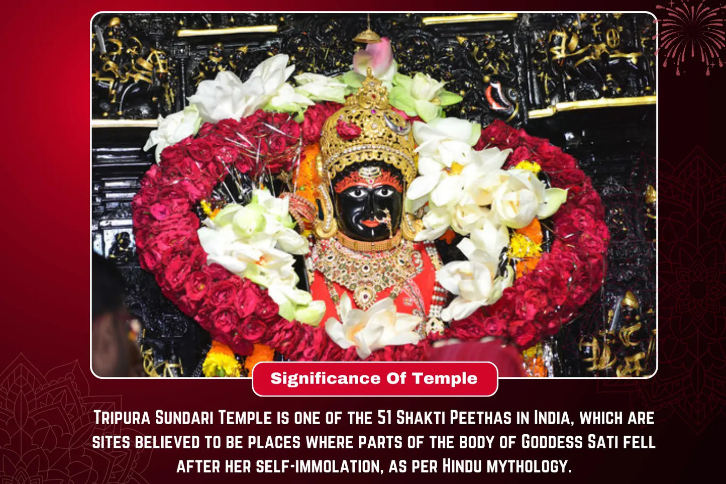 Puja For Removal Of Black Magic ,Health & Wealth & Good Luck at Tripura Sundari Temple, Udaipur OmVaikuntha